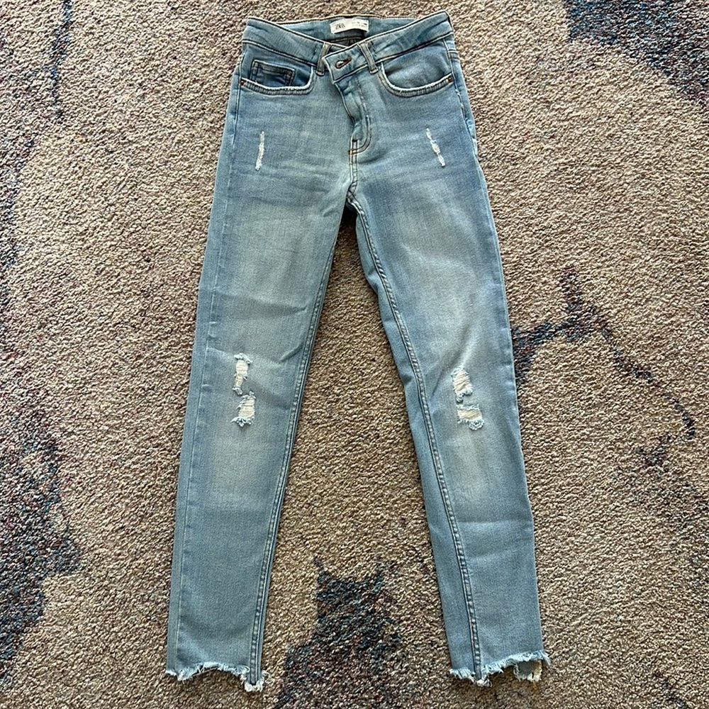 ZARA girls skinny jeans